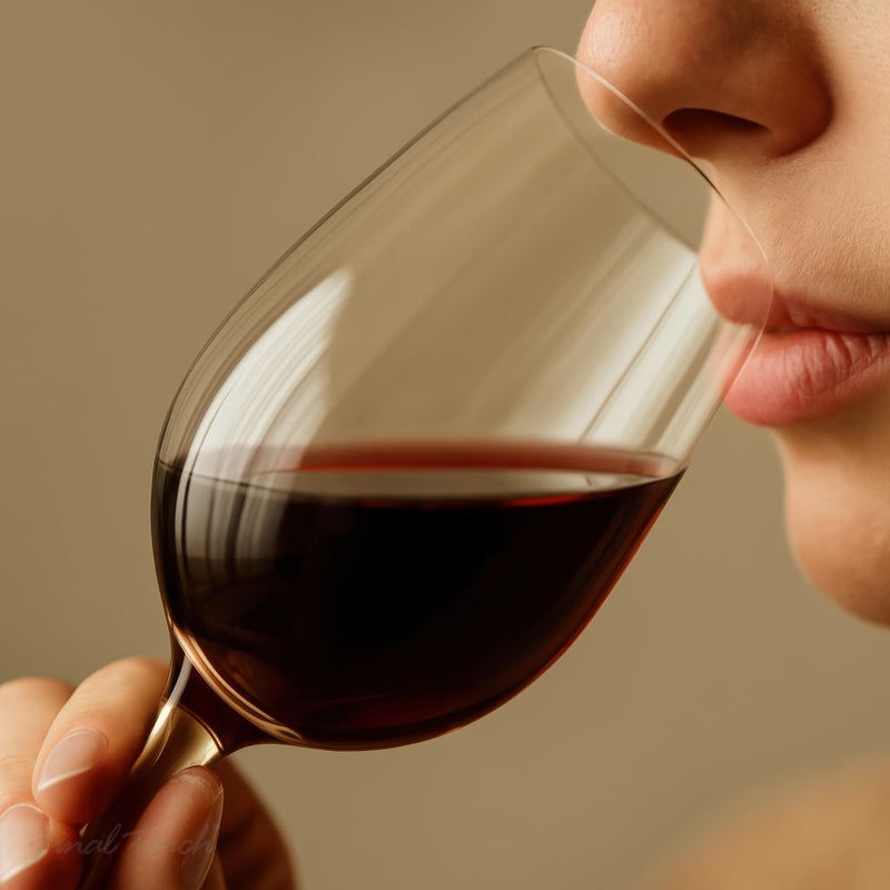 Final Touch ISO INAO Wine Tasting Glasses Set of 6 - Lead-Free Crystal for Red, White, Sparkling, RosÃ© - 7Â¼ oz Capacity - Ideal for Wine Tastings and Events (WGT406) - Image 5